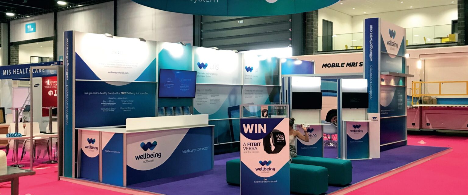 Wellbeing Software Exhibition Stand 1