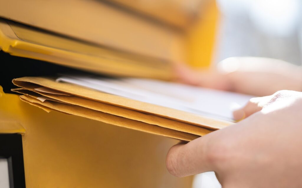 Posting letters in letterbox. Does direct mail still work?